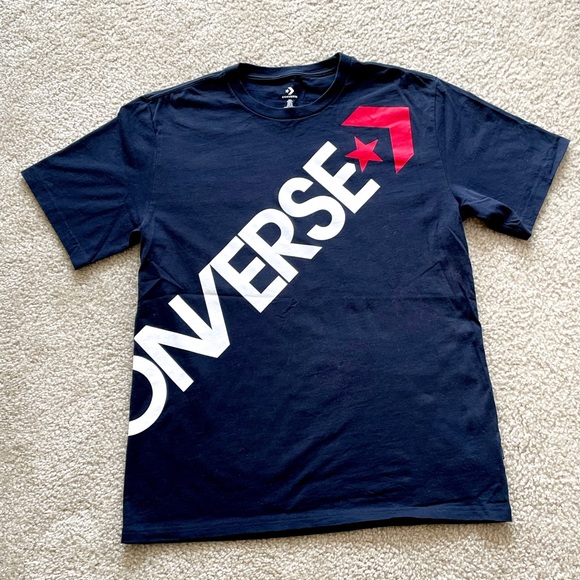 Converse Other - Men’s dark blue Converse Tee size LG